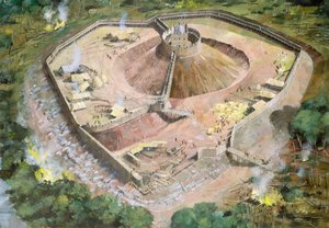 Pickering Castle, 1100-tallet, c1990-2010