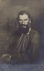 Leo Tolstoy , russisk forfatter av Ivan Nikolaevich Kramskoy