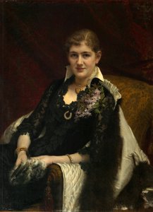 Portrett av Y.A. Voeykova, 1882