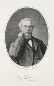 Portrett av Nikolay Alexeyevich Milyutin 1818-1872, 1883