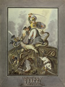 1812. Allegori, 1813 av Ivan Philippovich Tupylev