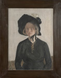 Eva, kunstnerens kone