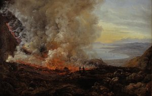 Vesuvs utbrudd av Johan Christian Dahl