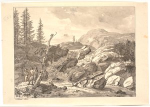 Foss av Johan Christian Dahl