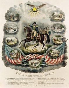 Generalmajor William Henry Harrison, ca. 1813 av J.C. Richard