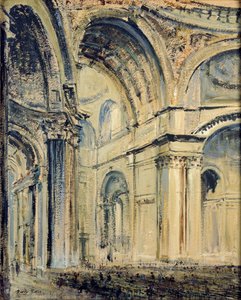 Interiør av St Paul's Cathedral, c1910 av JF Barry Pittar