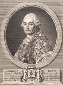 Carl Egon, prins av Fürstenberg av J.F. Clemens