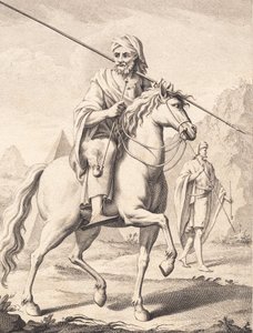 En araber på hesteryggen av J.F. Clemens
