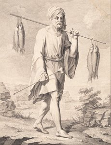 En arabisk fisker av J.F. Clemens