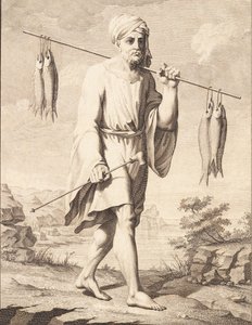 En arabisk fisker av J.F. Clemens