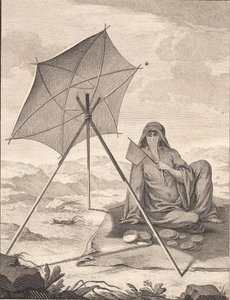 En arabisk kvinne som selger brød av J.F. Clemens