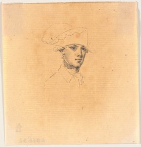 Forberedelse til et av hodene for pinnen: Frederik den store rir hjem etter revy i Potsdam av J.F. Clemens