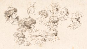 Forklaringsark for "The Death of General Montgomery" av J.F. Clemens