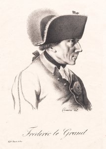 Fredrik den store av J.F. Clemens