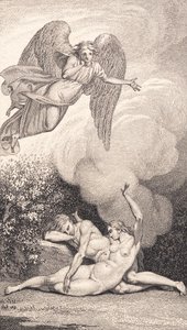 Illustrasjon til Ewalds "Adam og Eva". I av J.F. Clemens