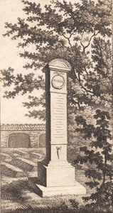 Minnestøtte for Riber av J.F. Clemens