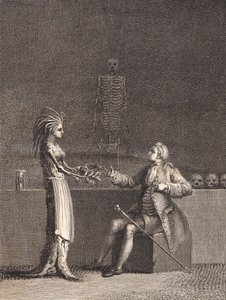 Niels Klim i anatomikammeret av J.F. Clemens
