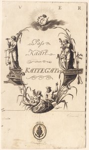 "Pass Kaart over Kattegatet" av J.F. Clemens