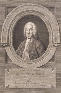 Portrett av lege Johann Samuel von Berger av J.F. Clemens