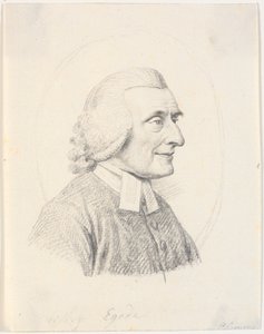 Portrett av presten Paul Egede (1709-89) av J.F. Clemens