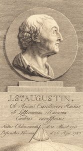 Sekretær i krigskancelliet Johan Samuel Augustin av J.F. Clemens