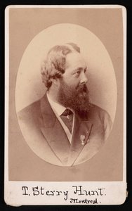 Portrett av Thomas Sterry Hunt 1826-1892, før 1892. av JG Parks