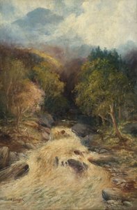 En fjellskog av J.H. Stanger