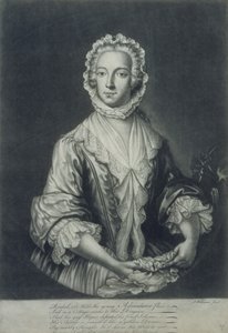 Prins Charles forkledd som "Betty Burke" (mezzotintgravering)