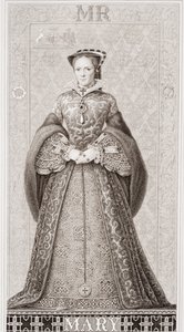 Queen Mary (1516-58) fra 