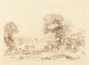 Apuleia på jakt etter Apuleius. av Joseph Mallord William Turner