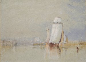 Ro på Loire, 1832 av Joseph Mallord William Turner