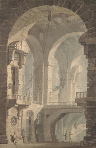 Mørkt fengsel Mørkt fengsel, 1790-99. av Joseph Mallord William Turner