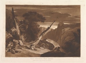 Fra Spensers Fairy Queen Liber Studiorum, del VII, plate 36, juni 1811. av Joseph Mallord William Turner