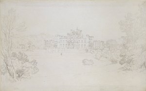 Lowther Castle, 1809 av Joseph Mallord William Turner
