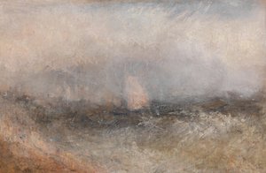 Off the Nore, mellom 1840 og 1845. av Joseph Mallord William Turner