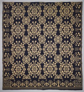 Coverlet, 1837. av J.M. Davidson