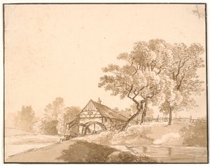 En mølle i Lausanne