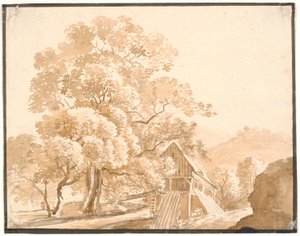 En mølle i Lausanne