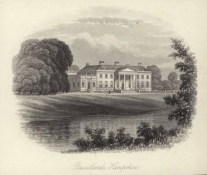Broadlands Hampshire av J.P. Neale