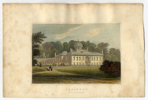 Sezincote House, Gloucester, 1823 (colout-medlemmer) av J.P. Neale