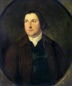 Portrett av Charles Churchill: engelsk poet og satiriker av J.S.C. Schaak