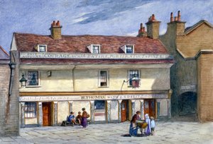 The Ship Aground offentlige hus, Wolseley Street, Bermondsey, London, c1875.