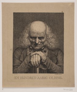En hundreåring gammel mann
