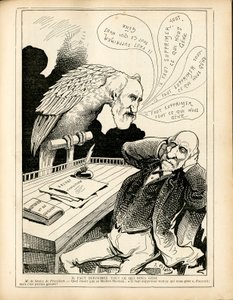 Le Triboulet, Satirique en N & B von J. (1847-1892) Blass