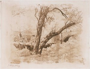 Sulby Glen - Man av J. Alden Weir