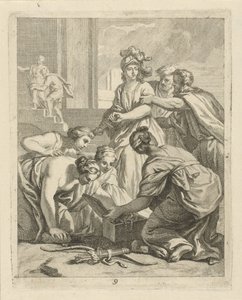 Akilles og døtrene til Lycomedes Scener fra livet til Achilles (serietittel) Vitam et mortem achilli (serietittel)