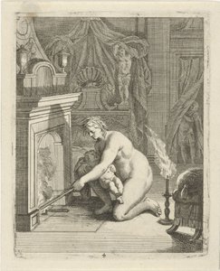 Thetis setter Akilles i ilden Scener fra livet til Achilles (serietittel) Vitam et mortem achilli (serietittel)