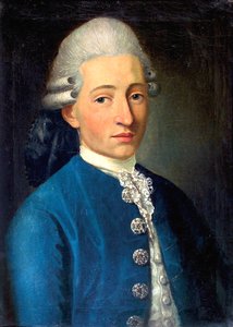 Portrett av en ung mann Wolfgang Amadeus Mozart, 1772