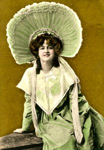 Marie Studholme 1875-1930, engelsk skuespillerinne, tidlig på 1900-tallet. av J Beagles and Co.