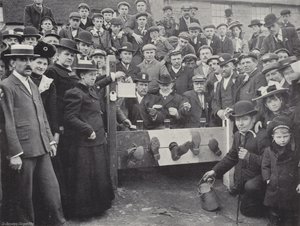 Corby Pole Fair, i aksjene av J. Benjamin Stone